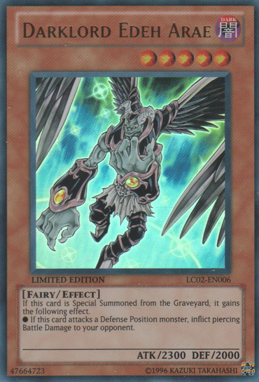 Darklord Edeh Arae [LC02-EN006] Ultra Rare 