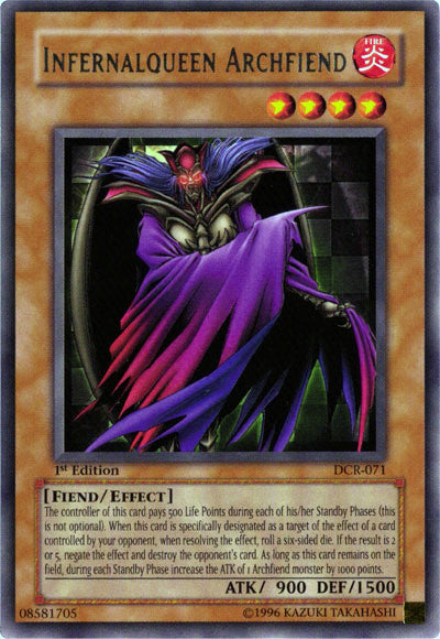 Infernalqueen Archfiend [DCR-071] Rare 