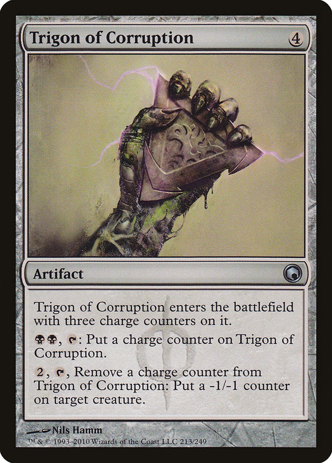 Trigon of Corruption [Scars of Mirrodin] 