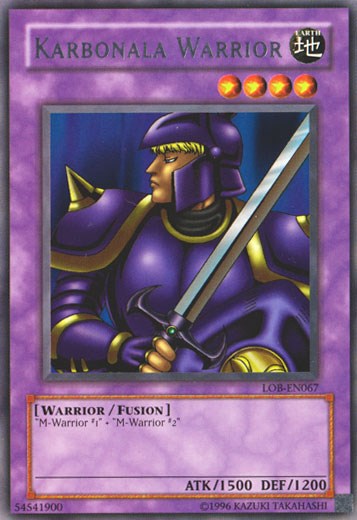 Karbonala Warrior [LOB-EN067] Rare 