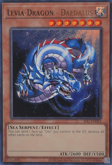 Levia-Dragon - Daedalus (25th Anniversary) [IOC-EN083] Ultra Rare 