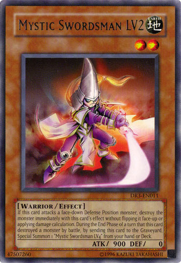 Mystic Swordsman LV2 [DR3-EN011] Rare 