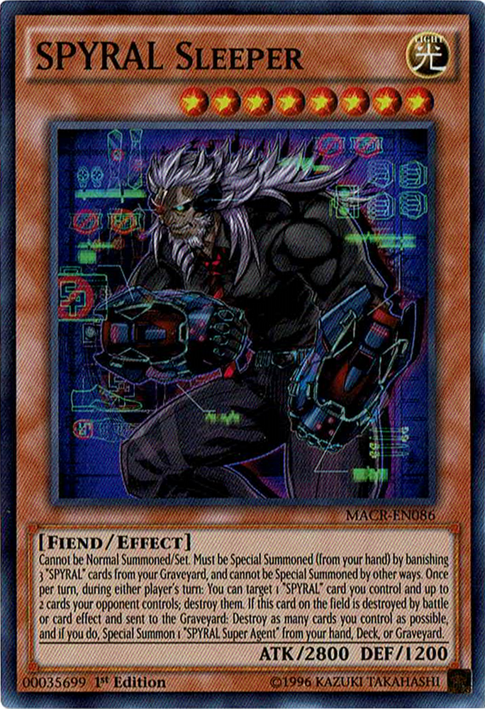 SPYRAL Sleeper [MACR-EN086] Super Rare 