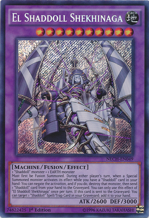 The Shaddoll Shekhinaga [NECH-EN049] Secret Rare 