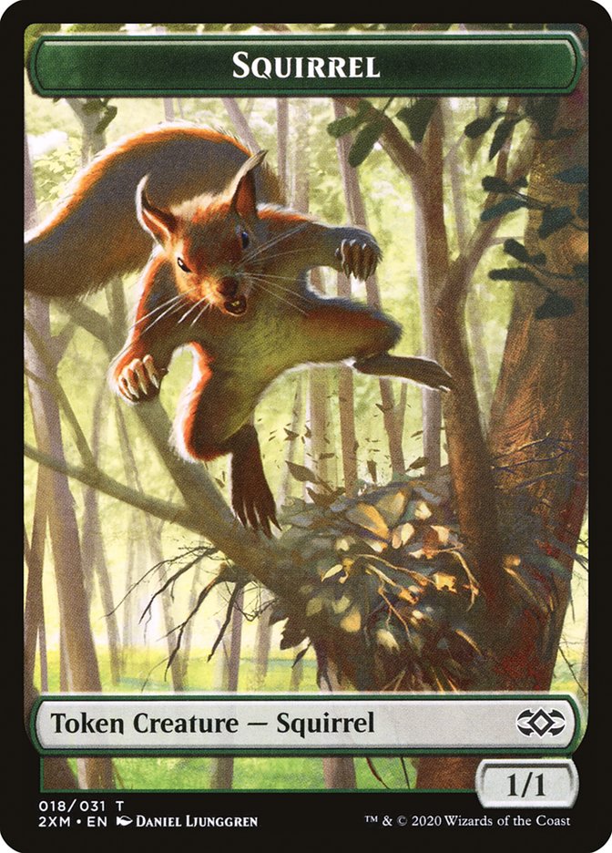 Squirrel Token [Double Masters Tokens] 