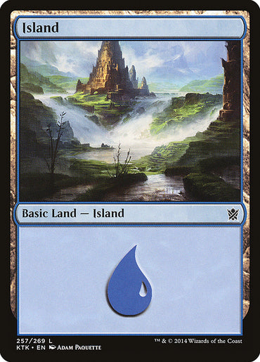 Island (257) [Khans of Tarkir] 