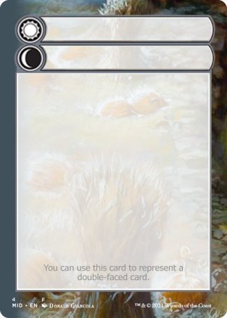 Helper Card (4/9) [Innistrad: Midnight Hunt Tokens] 