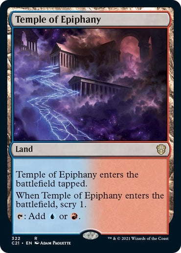 Temple of Epiphany [Commander 2021] 