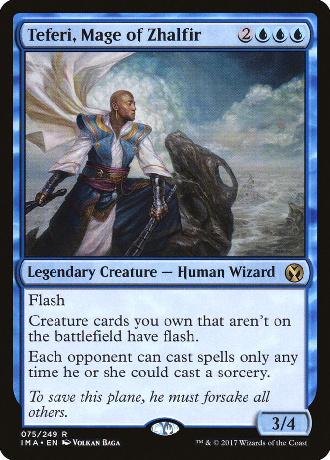 Teferi, Mage of Zhalfir [Iconic Masters] 