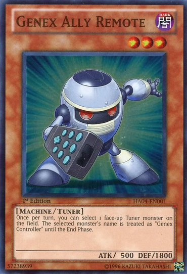 Genex Ally Remote [HA04-EN001] Super Rare 
