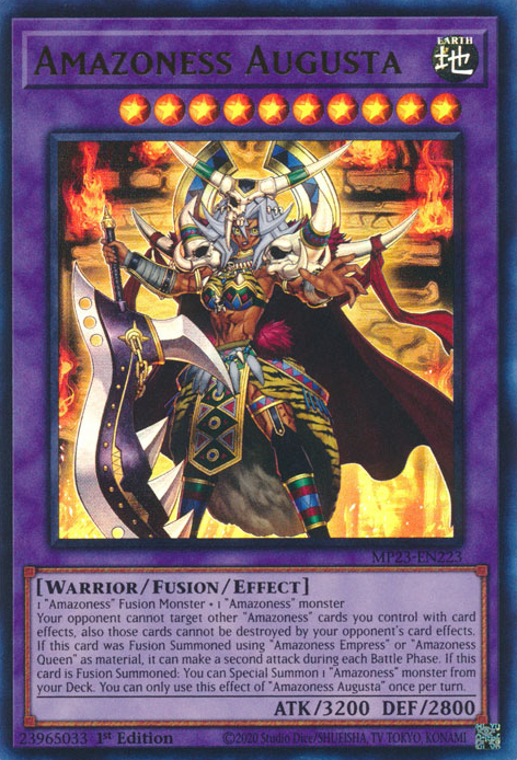 Amazoness Augusta [MP23-EN223] Ultra Rare 