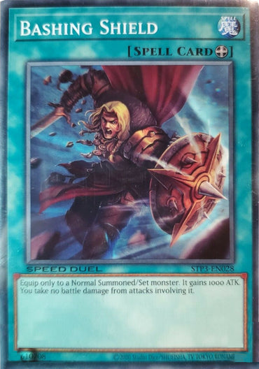 Bashing Shield [STP3-EN028] Common 