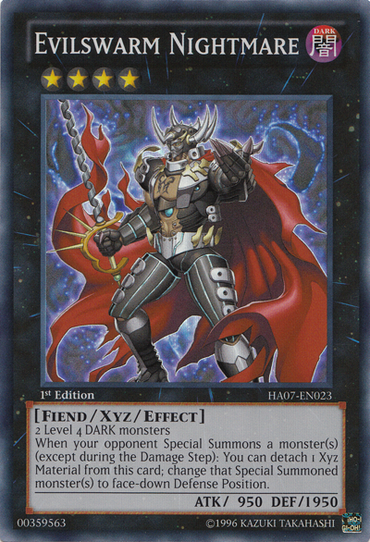 Evilswarm Nightmare [HA07-EN023] Super Rare 