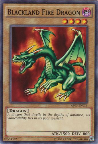 Blackland Fire Dragon [AP05-EN014] Common 