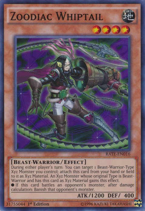 Zoodiac Whiptail [RATE-EN016] Super Rare 