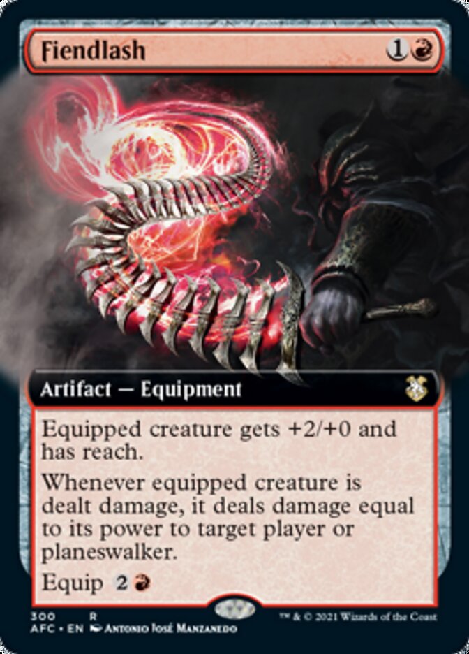 Fiendlash (Extended Art) [Dungeons & Dragons: Adventures in the Forgotten Realms Commander] 