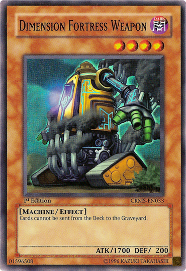 Dimension Fortress Weapon [CRMS-EN033] Super Rare 