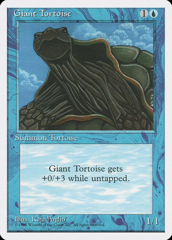 Giant Tortoise [Fourth Edition] 