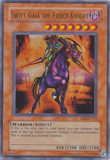 Swift Gaia the Fierce Knight [DB2-EN111] Ultra Rare 