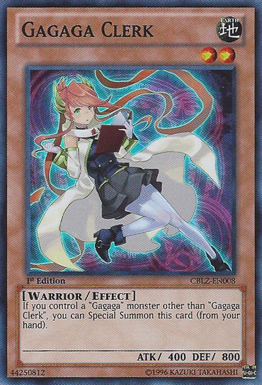 Gagaga Clerk [CBLZ-EN008] Super Rare 