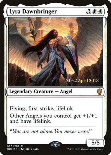 Lyra Dawnbringer [Dominaria Prerelease Promos] 