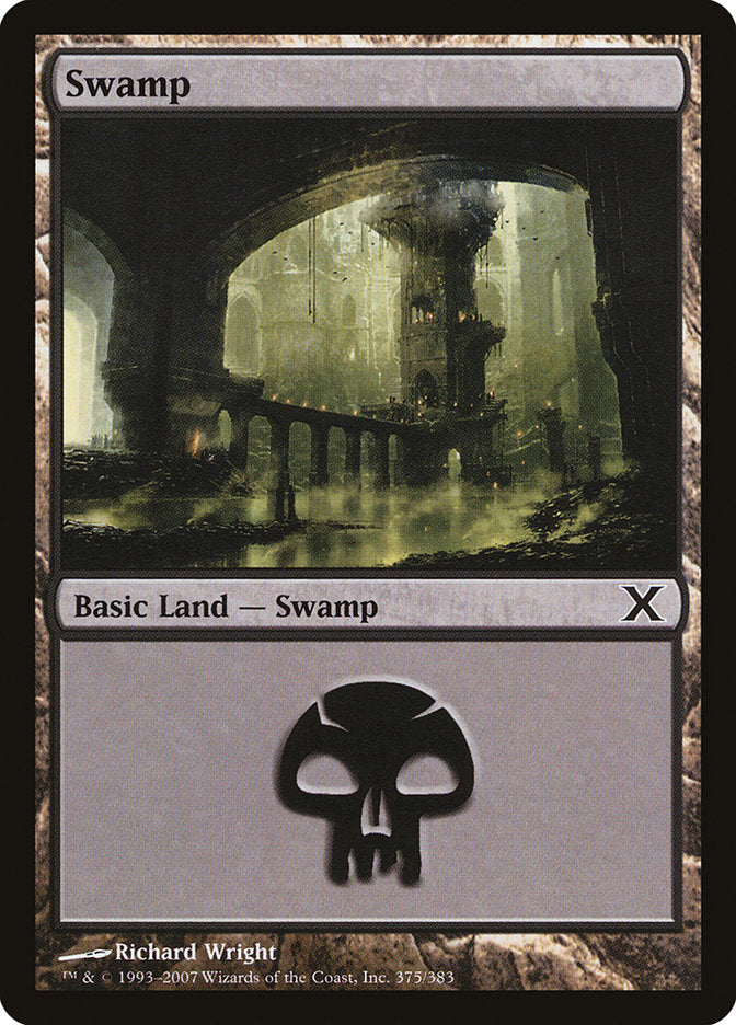 Swamp (375) [Tenth Edition] 