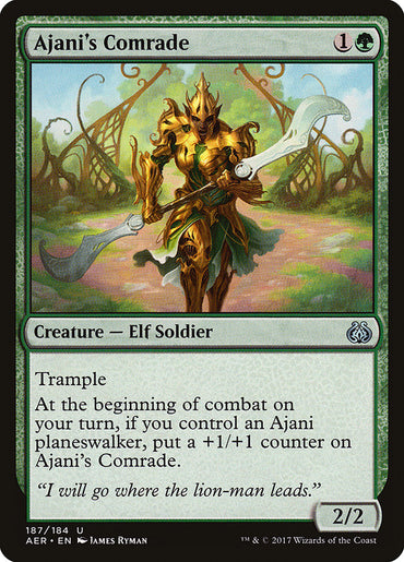 Ajani's Comrade [Aether Revolt] 