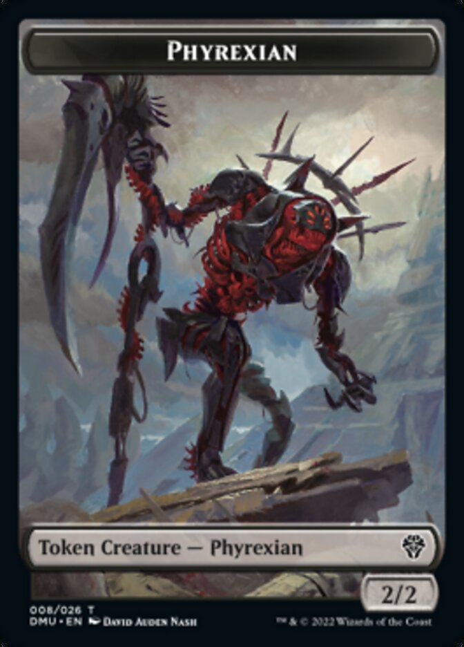 Phyrexian Token [Dominaria United Tokens] 