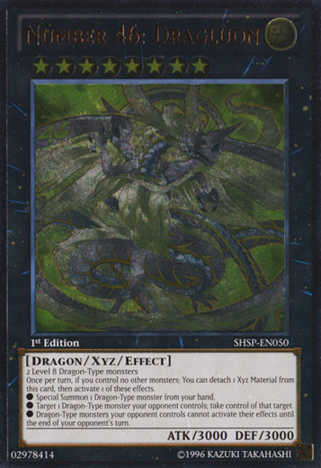 Number 46: Dragluon (UTR) [SHSP-EN050] Ultimate Rare 