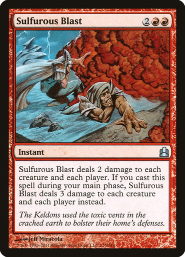 Sulfurous Blast [Commander 2011] 