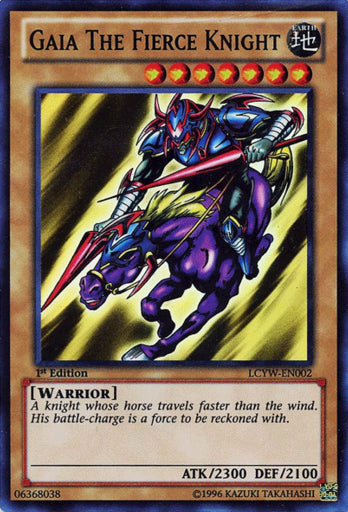 Gaia The Fierce Knight [LCYW-EN002] Super Rare 