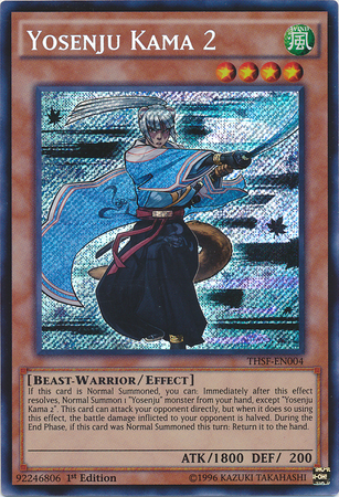 Yosenju Kama 2 [THSF-EN004] Secret Rare 