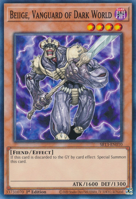 Beige, Vanguard of Dark World [SR13-EN010] Common 