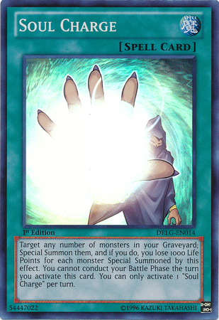Soul Charge [DRLG-EN014] Super Rare 