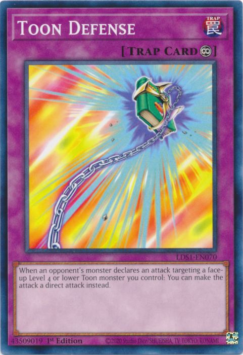 Toon Defense [LDS1-EN070] Common 
