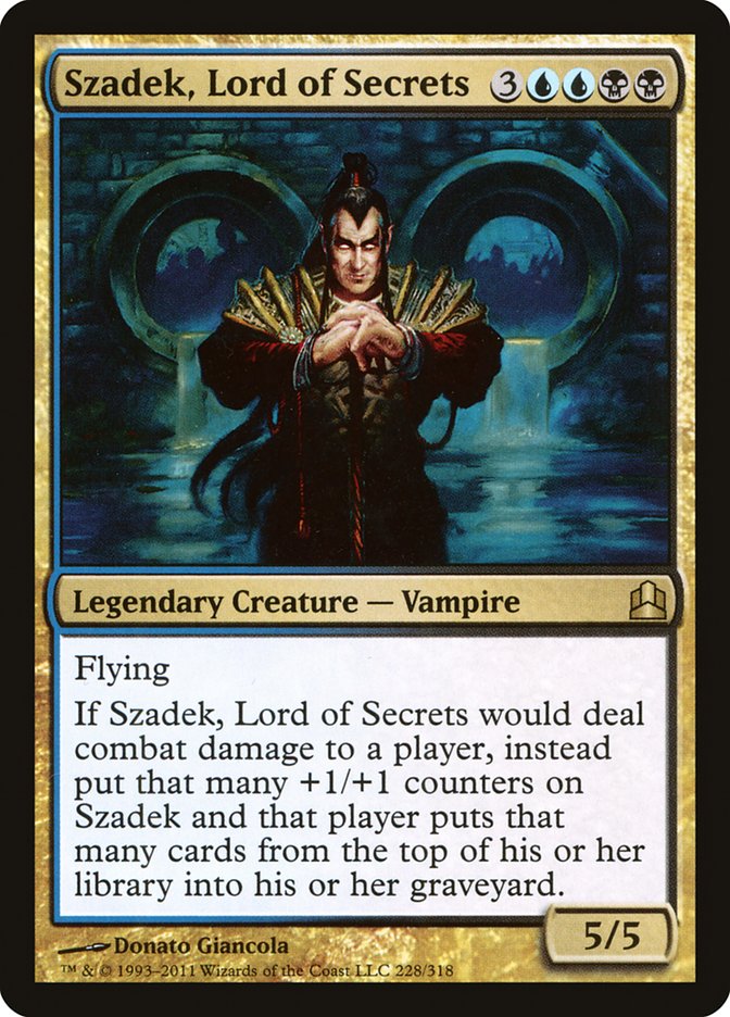 Szadek, Lord of Secrets [Commander 2011] 