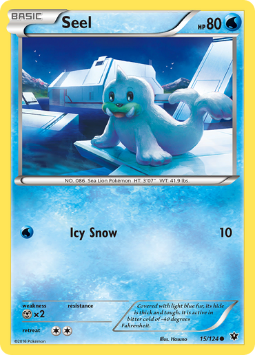 Seel (15/124) [XY: Fates Collide]