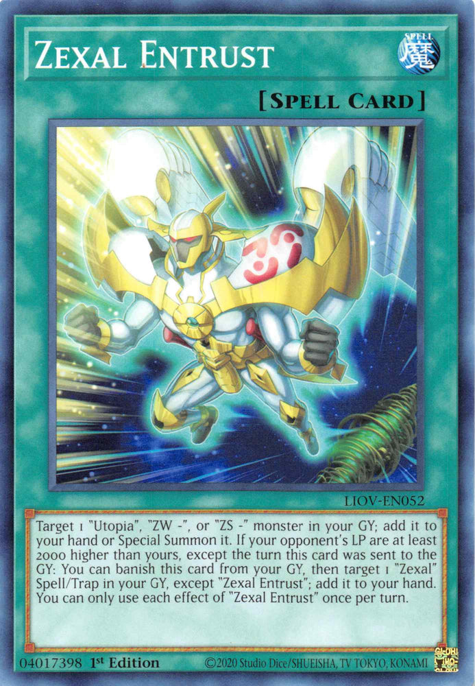 Zexal Entrust [LIOV-EN052] Common 