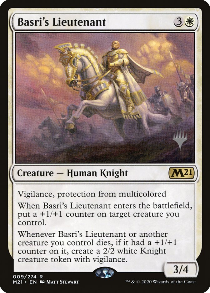 Basri's Lieutenant (Promo Pack) [Core Set 2021 Promos] 