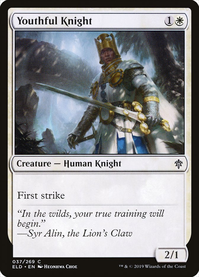 Youthful Knight [Throne of Eldraine] 