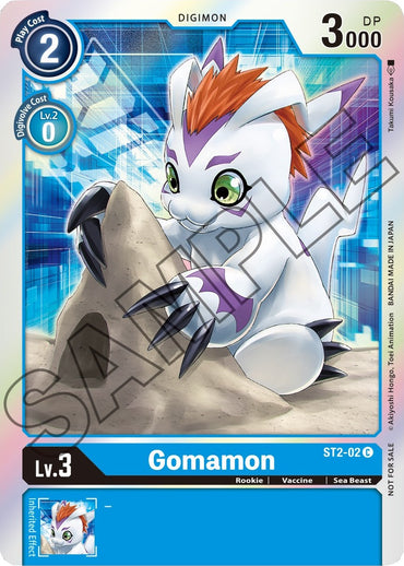 Gomamon [ST2-02] (Event Pack 1) [Starter Deck: Cocytus Blue Promos] 