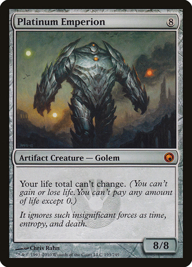 Platinum Emperion [Scars of Mirrodin] 