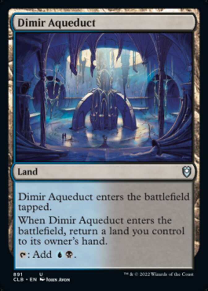 Dimir Aqueduct [Commander Legends: Battle for Baldur's Gate] 