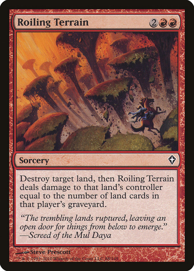 Roiling Terrain [Worldwake] 