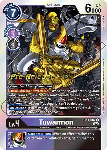 Tuwarmon [BT11-082] [Dimensional Phase Pre-Release Promos] 