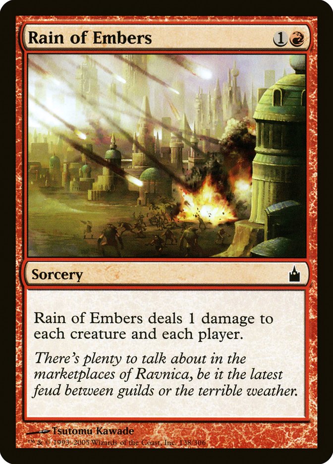 Rain of Embers [Ravnica: City of Guilds] 