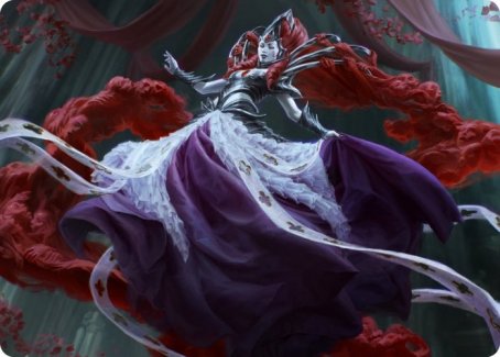 Olivia, Crimson Bride Art Card [Innistrad: Crimson Vow Art Series] 