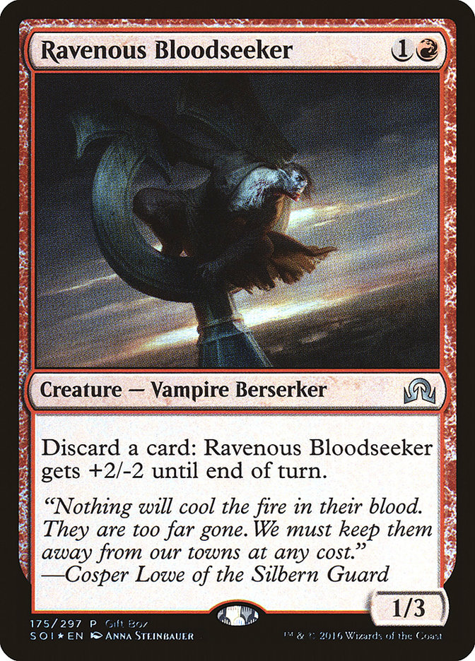 Ravenous Bloodseeker (Gift Box) [Shadows over Innistrad Promos] 