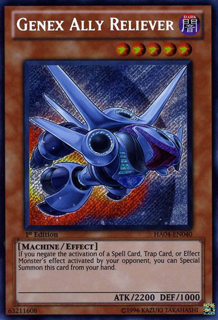 Genex Ally Reliever [HA04-EN040] Secret Rare 