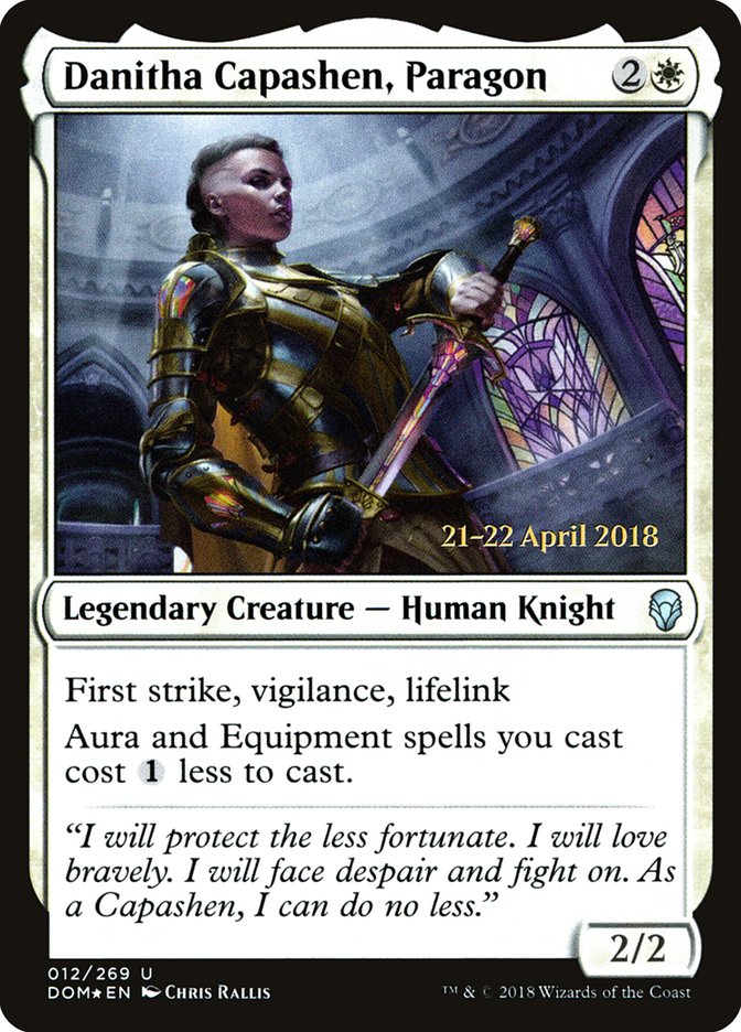 Danitha Capashen, Paragon [Dominaria Prerelease Promos] 